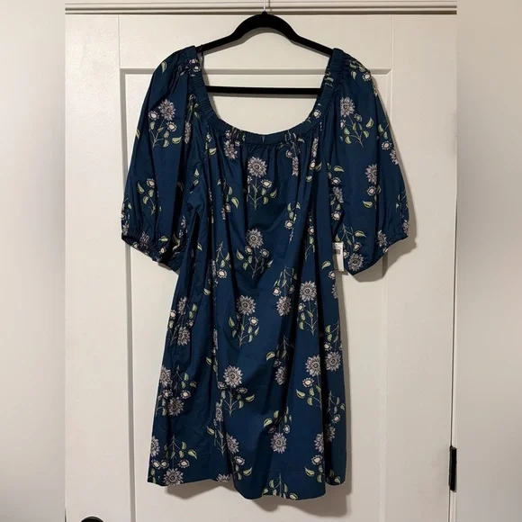 Floral Mini Swing Dress - Picture 3 of 7